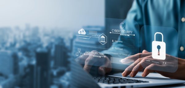 cybersecurity concept, user privacy security and encryption, sec