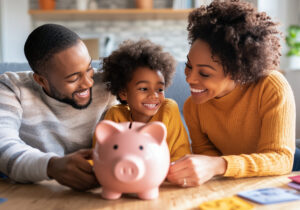 family financial planning: teaching kids about saving