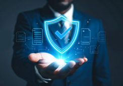 data security document protection privacy policy information technology concept